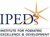 Logo Recognizing Marvel Foot and Ankle Centers's affiliation with Institute Podiatric Excellence Development